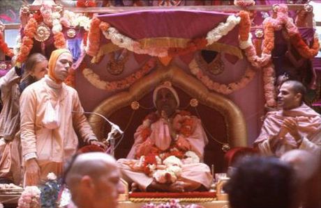 27 июля 1969 года, Шрила Прабхупада на Ратха-ятре в Сан-Франциско