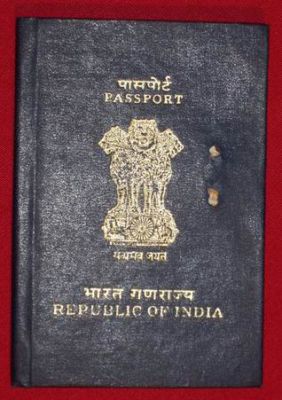 Паспорт Шрилы Прабхупады в 1971-1975 годах