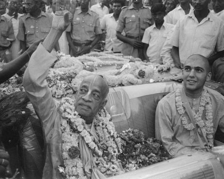 Шрила Прабхупада в Хайдарабаде, ноябрь 1972 г.