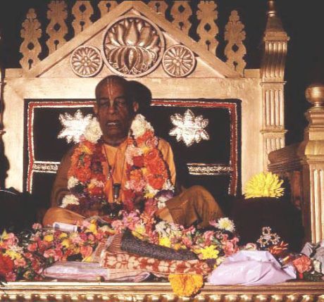 Вьяса-пуджа Шрилы Прабхупады в Бхактиведанта Мейноре 22 августа 1973 г.
