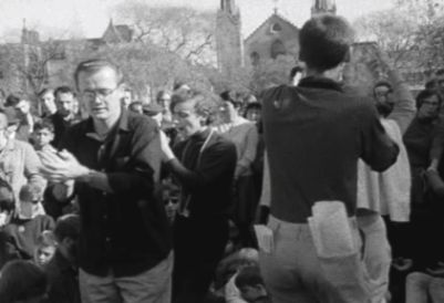 9 октября 1966 года, Нью-Йорк. Первый киртан Шрилы Прабхупады с преданными в Томпкинс-сквер парке