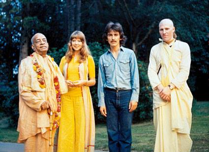 Осень 1969 года, Титтенхерст. Шрила Прабхупада, Патти Бойд, Джордж Харрисон, Дхананджая